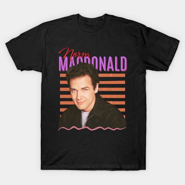 Norm Macdonald // Vintage Look Fan Design T-Shirt by A Design for Life